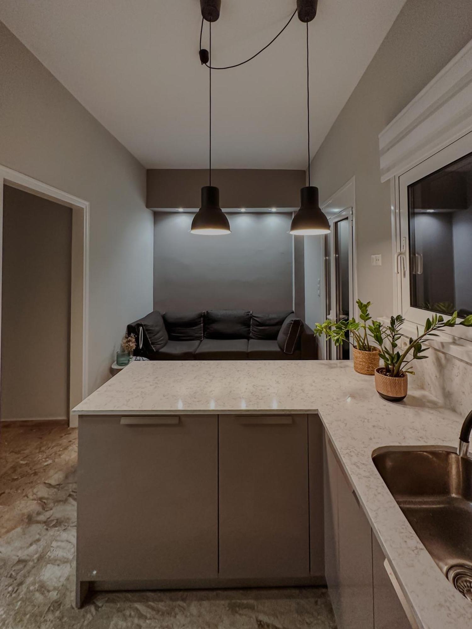 Anesis With A Yard Apartman Kalamáta Kültér fotó